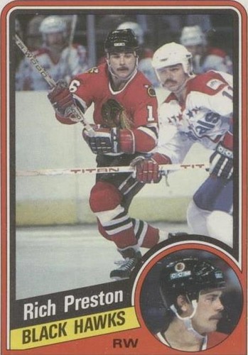 1984-85 Topps - Rich Preston #34