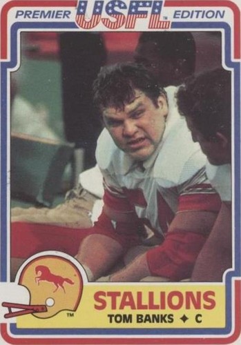 1984 Topps USFL Tom Banks #10