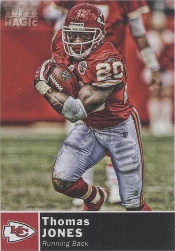 2010 Topps Magic Thomas Jones #53