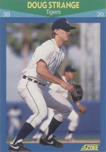 1990 Score Rising Stars - Doug Strange #63