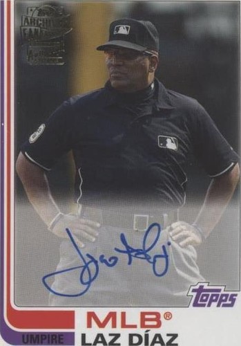2019 Topps Archives - Laz Diaz #FFA-LD