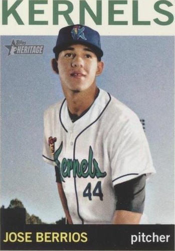 2013 Topps Heritage Minor League Edition - José Berríos #102