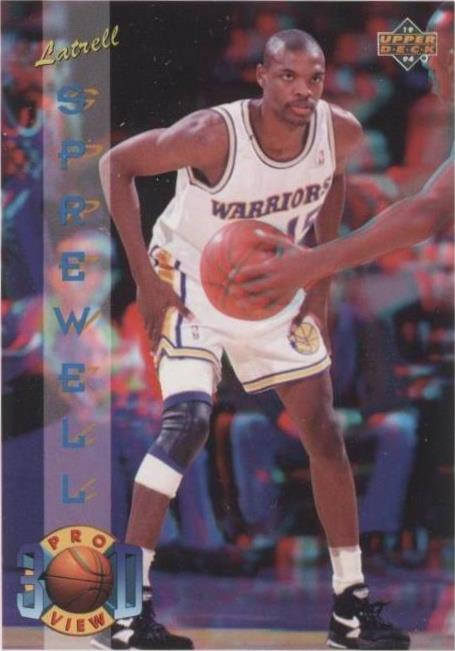 1993-94 Upper Deck Pro View 3D - Latrell Sprewell #3