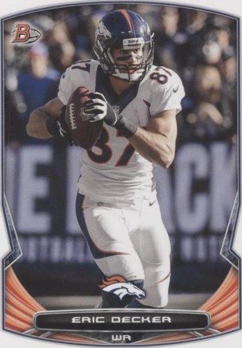 2014 Bowman Eric Decker #91