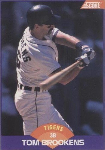 1989 Score - Tom Brookens #269