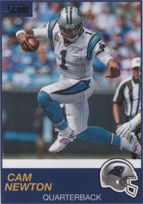 2019 Score Cam Newton #253