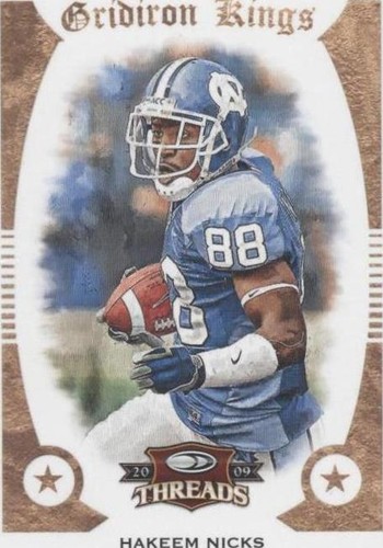 2009 Donruss Threads Hakeem Nicks #19