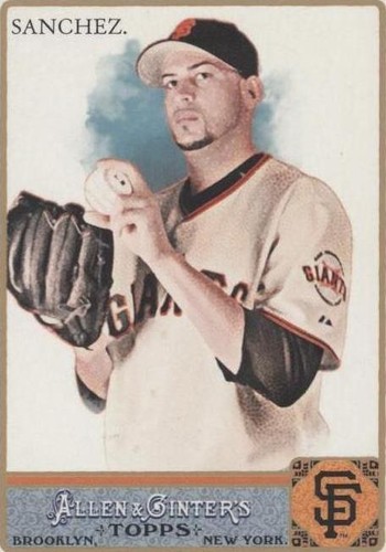 2011 Topps Allen & Ginter's - Jonathan Sanchez #117