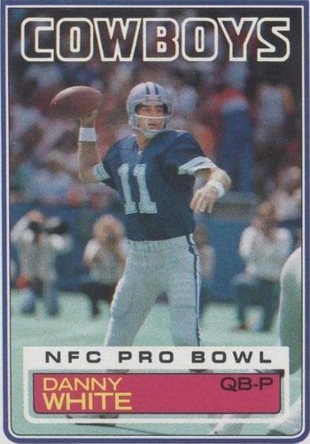 1983 Topps Danny White #56