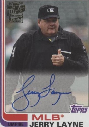 2019 Topps Archives - Jerry Layne #FFA-JL