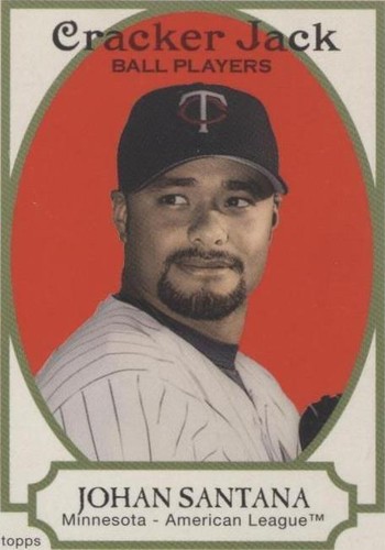2005 Topps Cracker Jack - Johan Santana #85