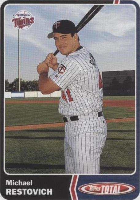 2003 Topps Total - Michael Restovich #637