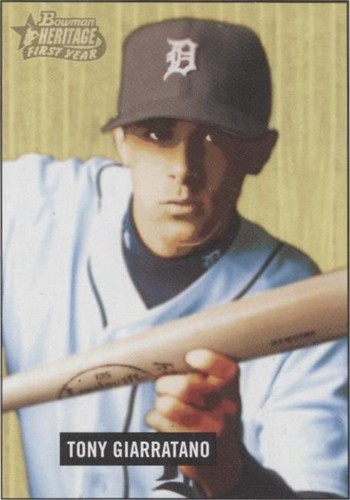 2005 Bowman Heritage - Tony Giarratano #218