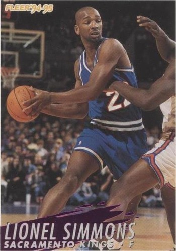 1994-95 Fleer - Lionel Simmons #196