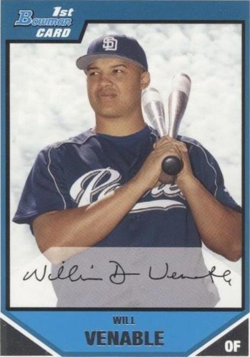 2007 Bowman - Will Venable #BP84