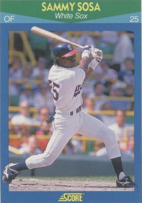 1990 Score Rising Stars - Sammy Sosa #35