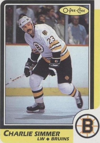 1986-87 O-Pee-Chee - Charlie Simmer #145