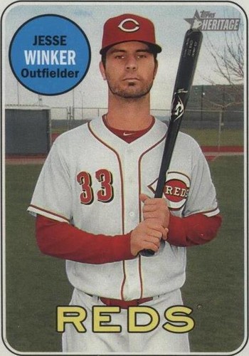 2018 Topps Heritage - Jesse Winker #210