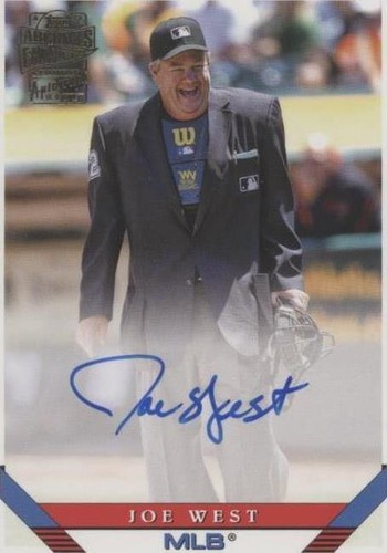 2022 Topps Archives - Joe West #93FF-JW