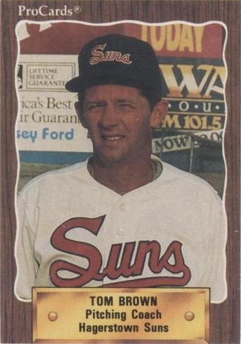 1990 ProCards Minor League - Tom Brown #1432