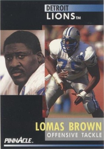 1991 Pinnacle Lomas Brown #228