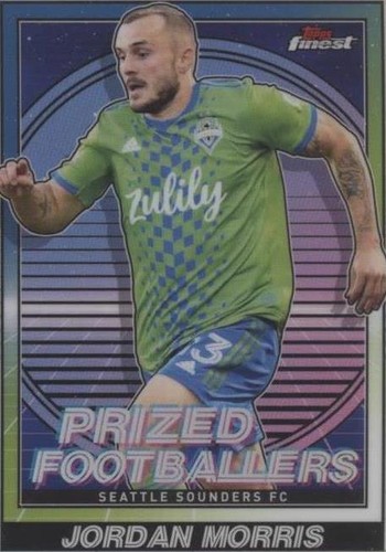 2022 Topps Finest MLS Jordan Morris #PF-14