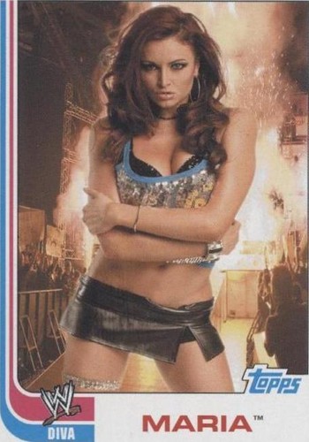 2008 Topps Heritage III Chrome WWE #65 Maria DV NM/NM+ 6940