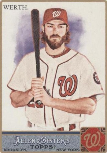 2011 Topps Allen & Ginter's - Jayson Werth #315