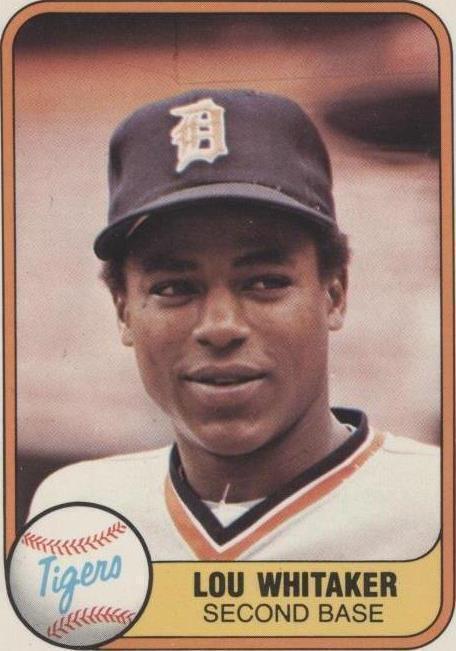 Fleer 1981 - Lou Whitaker #463