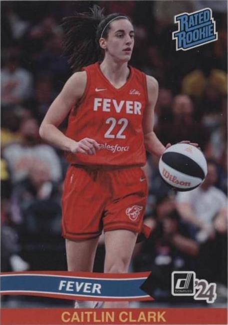 2024-25 Panini Instant WNBA Rated Rookie Retro Caitlin Clark #RRR-1 Serial Numbered /8329 Rookie Card