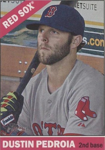 2015 Topps Heritage - Dustin Pedroia #499