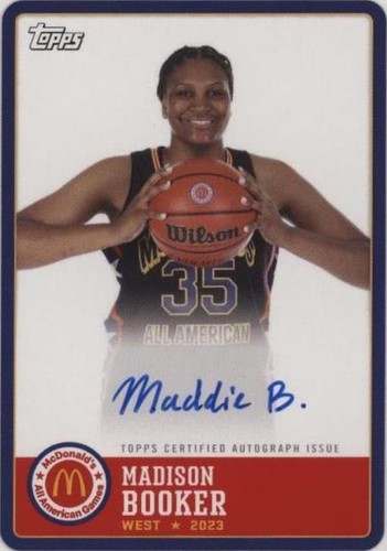 2023 Topps Chrome McDonald's All American - Madison Booker #PA-MBO