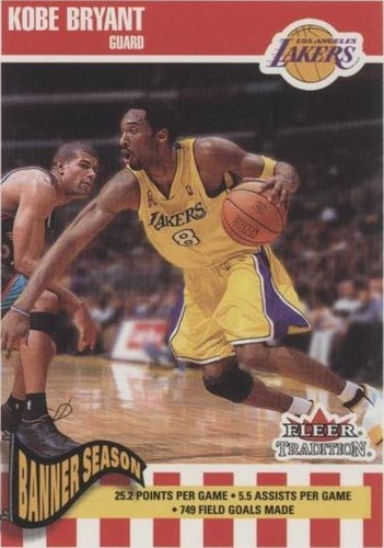 2002-03 Fleer Tradition - Kobe Bryant #259
