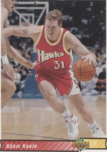 1992-93 Upper Deck International Italian - Adam Keefe #95