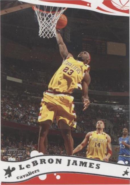 Topps LeBron James Basketball 2005-06 Season Sports Trading