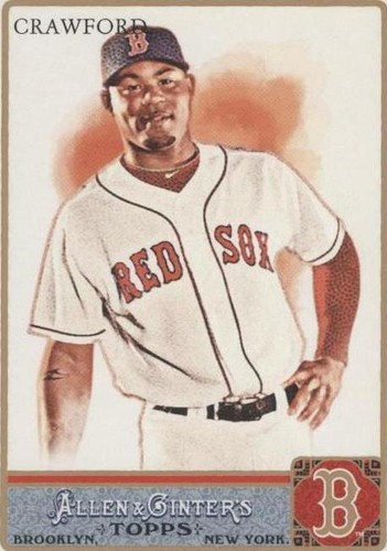 2011 Topps Allen & Ginter's - Carl Crawford #50