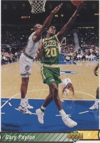 1992-93 Upper Deck - Gary Payton #158
