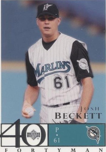 2003 Upper Deck 40 Man - Josh Beckett #588