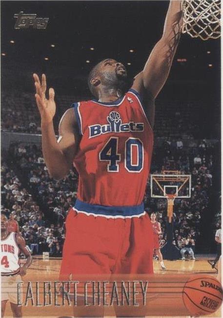 1996-97 Topps - Calbert Cheaney #89