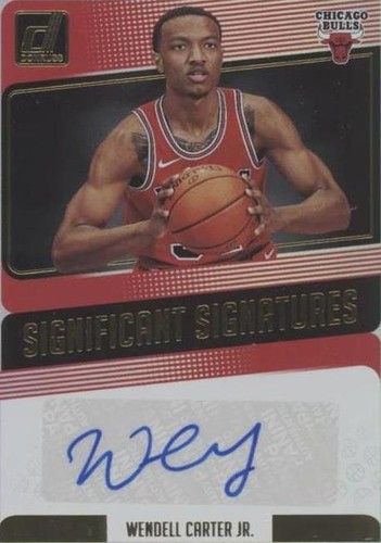 2018-19 Panini Donruss - Wendell Carter Jr. #SS-WCJ