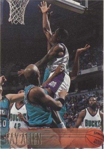 1996-97 Ray Allen #217 Topps Chrome PSA 9 Mint Rookie Card