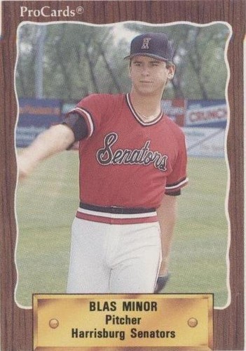 1990 ProCards Minor League - Blas Minor #1189