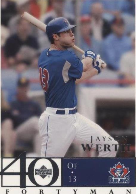 2003 Upper Deck 40 Man - Jayson Werth #66