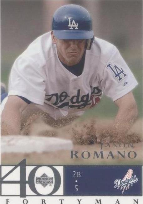 2003 Upper Deck 40 Man - Jason Romano #512