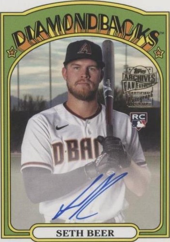 2022 Topps Archives - Seth Beer #72FF-SB