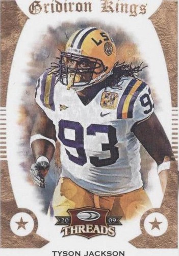 2009 Donruss Threads Tyson Jackson #49