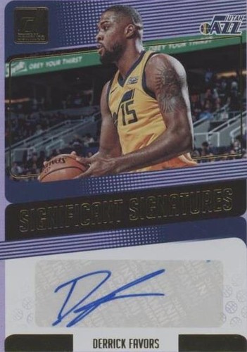 2018-19 Panini Donruss - Derrick Favors #SS-DFV