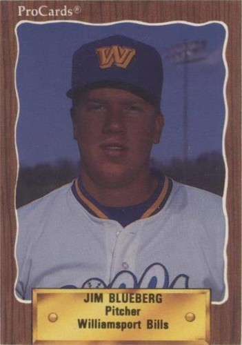 1990 ProCards Minor League - Jim Blueberg #1049
