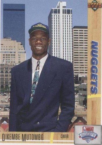1991-92 FLEER LIMITED EDITION DIKEMBE MUTOMBO 3 of 12