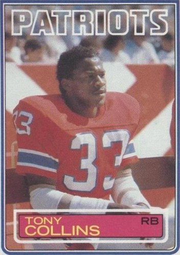 1983 Topps Tony Collins #328